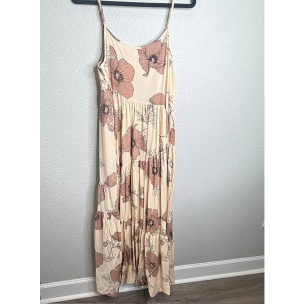 Jaase Winona Maxi Dress Small April Floral Print Boho Cottagecore Rayon - Picture 3 of 13